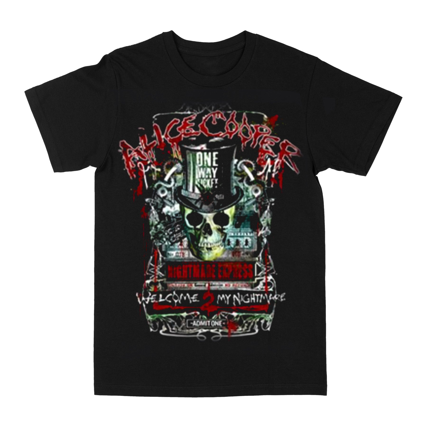 Alice Cooper One Way Ticket T-Shirt